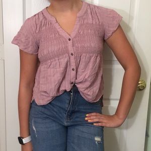 Cute bohemian style shirt!